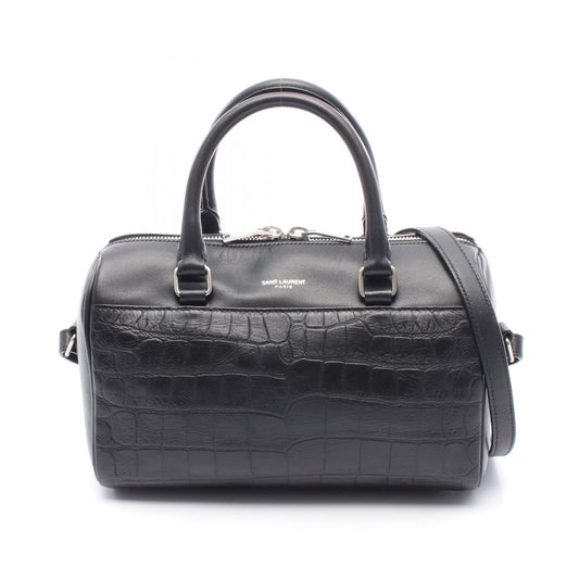 Yves Saint Laurent Leather Baby Duffle Handbag