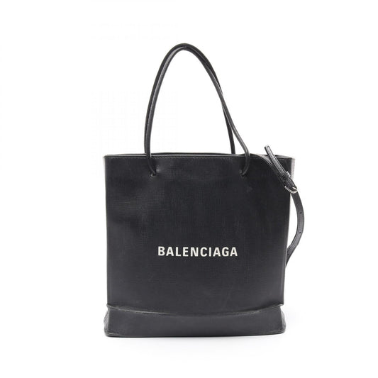 Balenciaga Leather Shopping Tote Bag S
