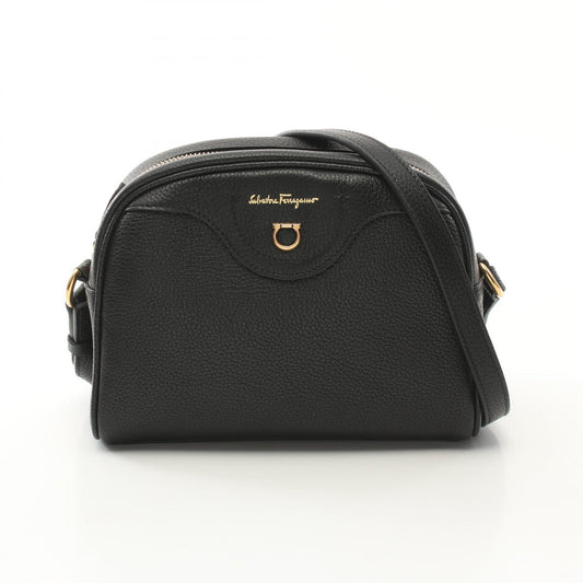 Salvatore Ferragamo Leather Travel Gancini Shoulder Bag