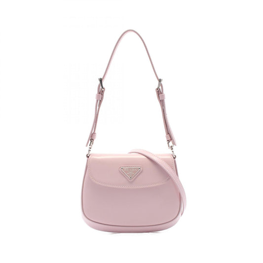 Prada Cleo Brushed Leather Mini Handbag