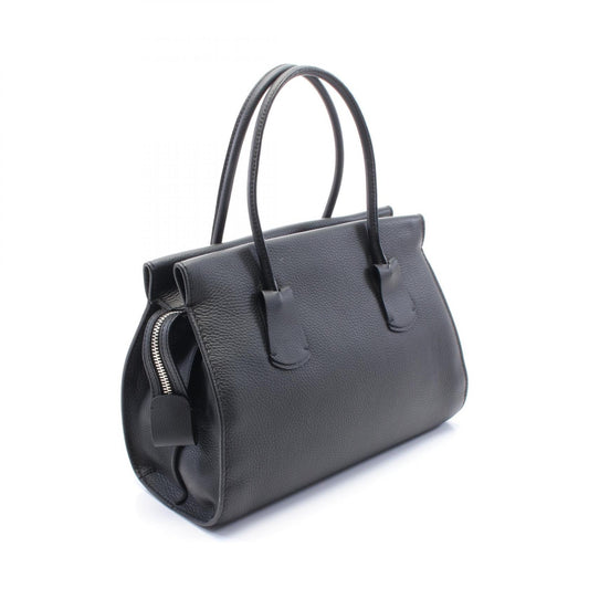 Tod's Leather Tote Bag Black