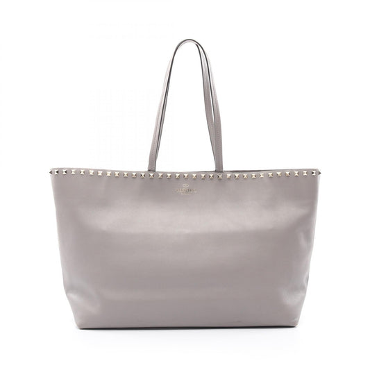 Valentino Garavani Rockstuds Leather Tote Bag