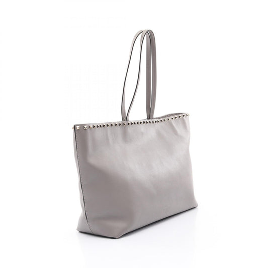 Valentino Garavani Rockstuds Leather Tote Bag