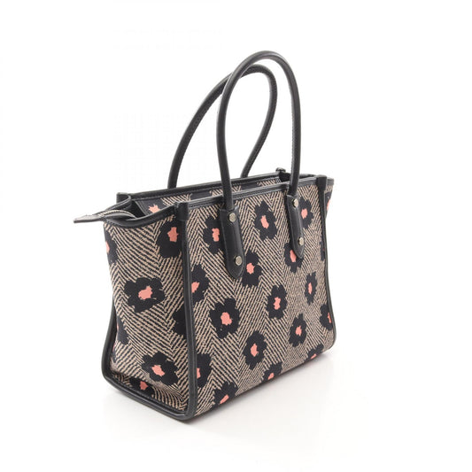 Kate Spade Ella Small Canvas Leather Tote Bag