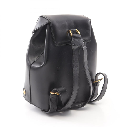 Salvatore Ferragamo Leather Heel Motif Backpack