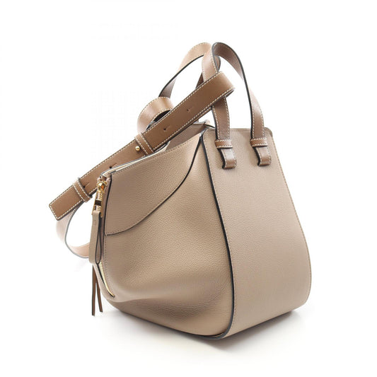 Loewe Hammock Small Leather Handbag Beige/Brown