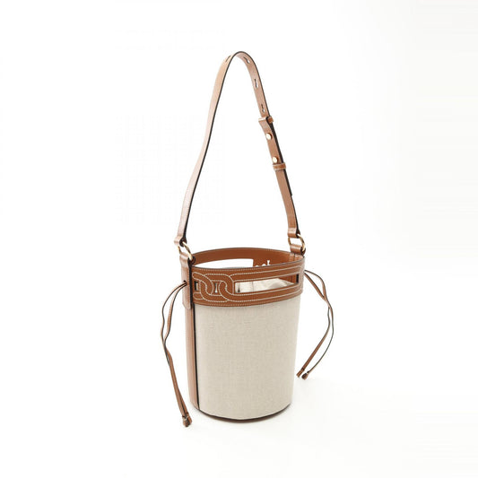 Tod's KATE Bucket Bag S Canvas Leather
