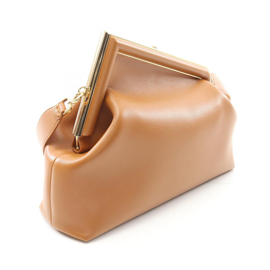 Fendi Leather Medium Clutch Bag 8BP127