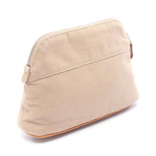 Hermes Bolide Pouch 20 Canvas Beige