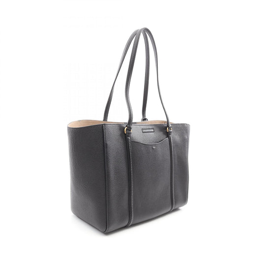 Tory Burch Thea Leather Tote Bag Black