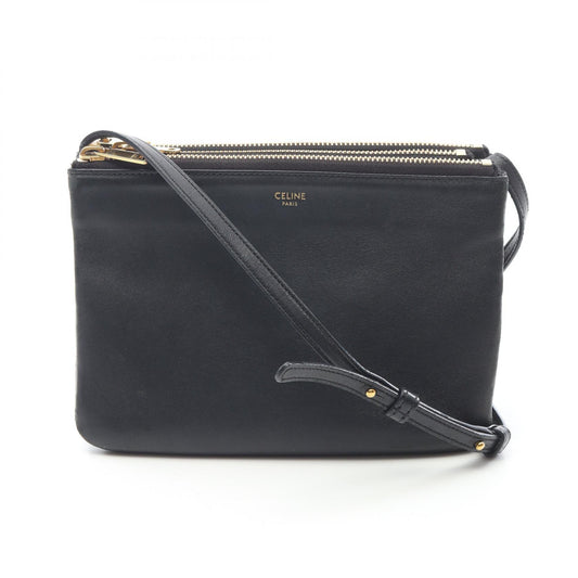 Celine Trio Small Leather Shoulder Bag