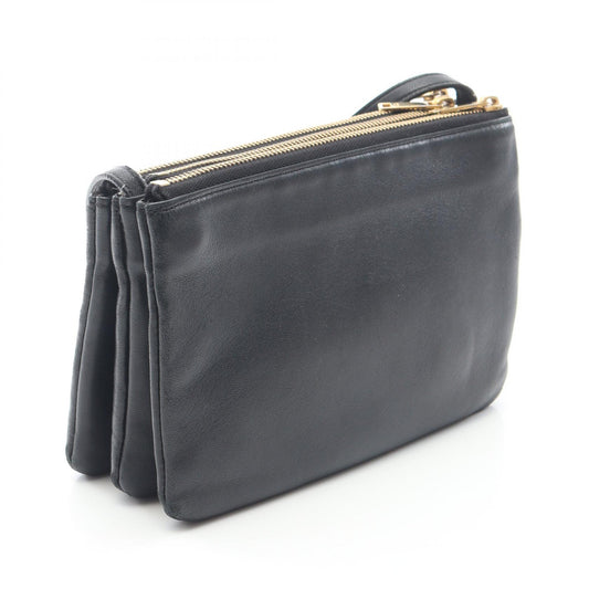 Celine Trio Small Leather Shoulder Bag