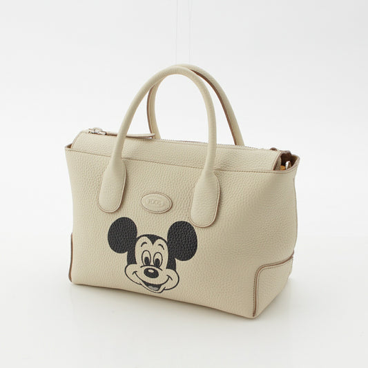 Tod's Disney Leather Mickey Mouse 2way Bag