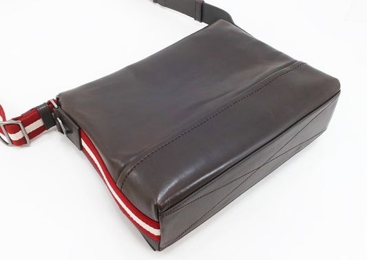 Bally TAMRAC Leather Messenger Bag