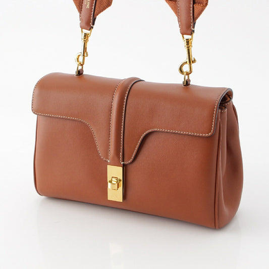 Celine Teen Soft 16 Smooth Calfskin Crossbody Bag