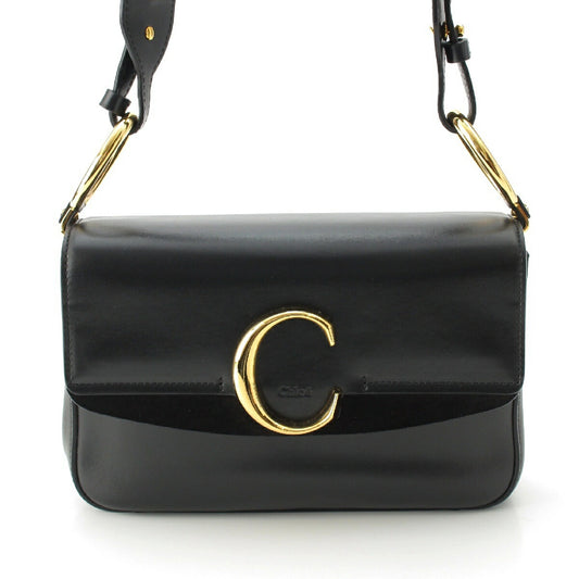 Chloe Leather C Logo Small 2way Shoulder Bag