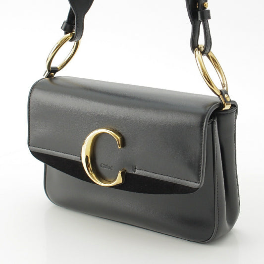 Chloe Leather C Logo Small 2way Shoulder Bag
