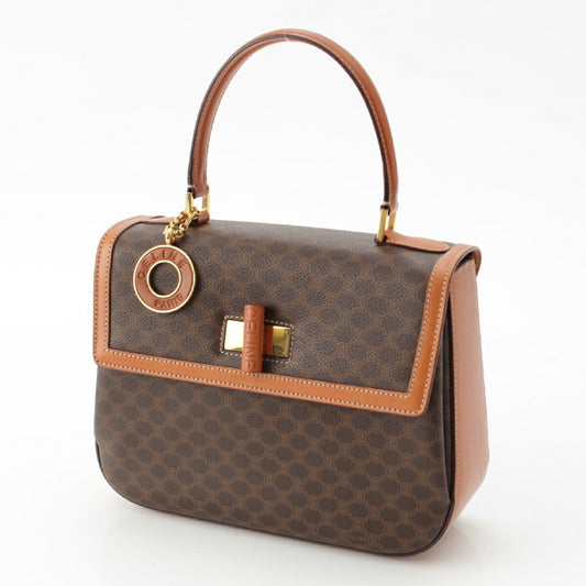 Celine Vintage Leather 2way Shoulder Handbag