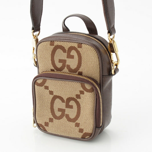 Gucci Jumbo GG Canvas 2way Shoulder Bag