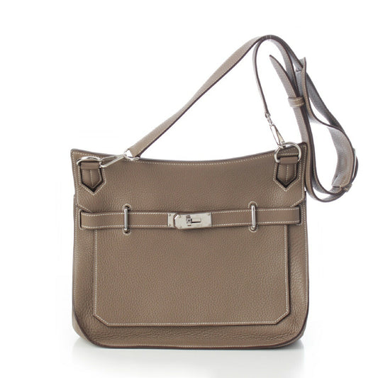 Hermes Jypsiere 34 Clemence Leather Bag