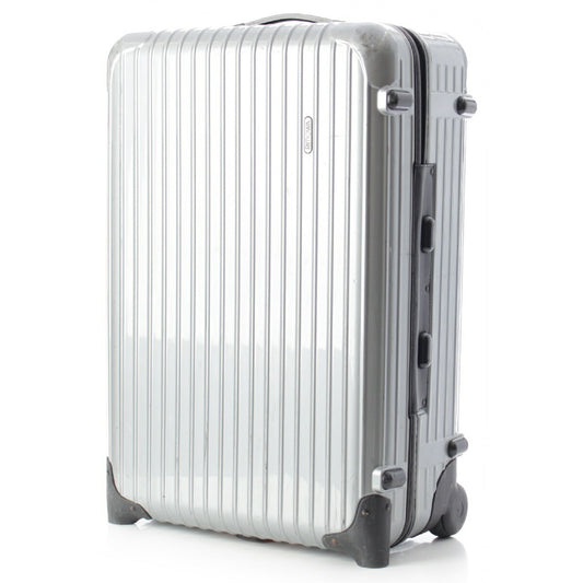 RIMOWA Polycarbonate Salsa 2-Wheel Suitcase Silver