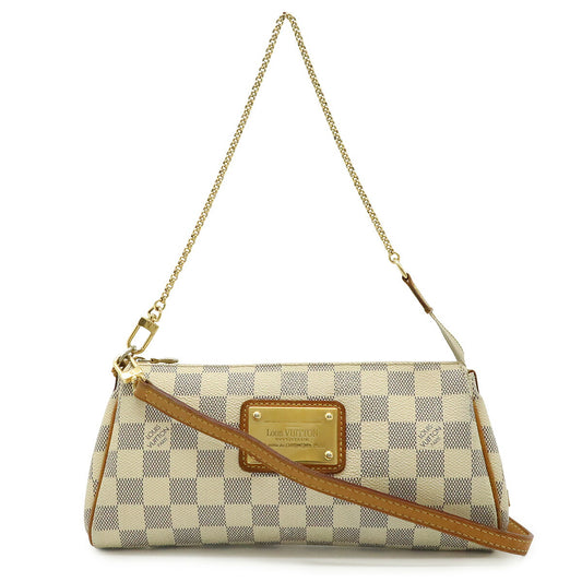 Louis Vuitton Damier Azur Eva Chain Bag N55214