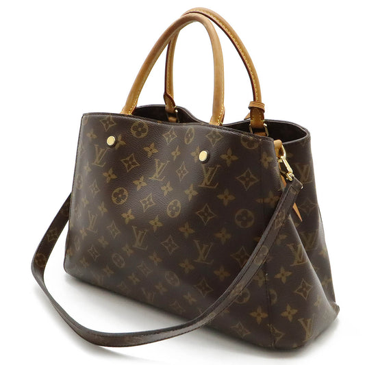 Louis Vuitton Monogram Montaigne MM Handbag M41056