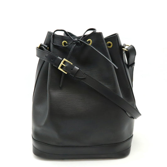 Louis Vuitton Epi Noe Shoulder Bag Black