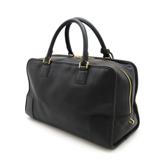 Loewe Leather Amazona 36 Handbag Black