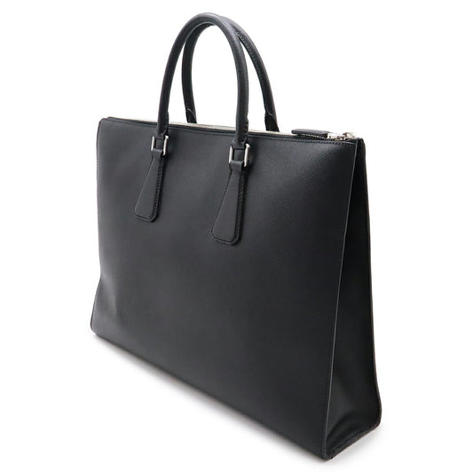 Prada Leather Triangle Logo Briefcase 2VG039