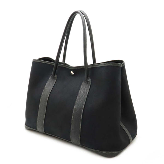 Hermes Garden Party PM Tote Bag Canvas Leather