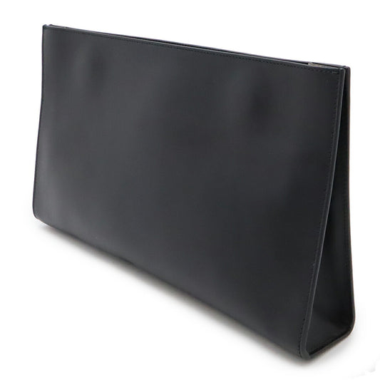 Gucci Leather Logo Embossed Clutch Bag