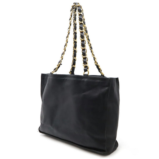 Chanel Leather Coco Mark Tote Bag