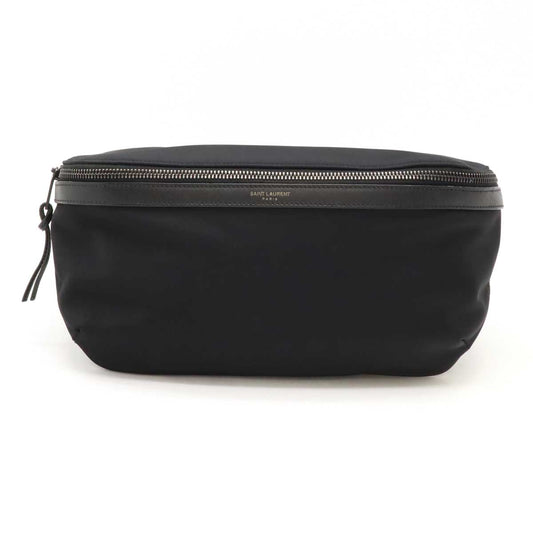 Yves Saint Laurent Nylon Leather City Body Bag