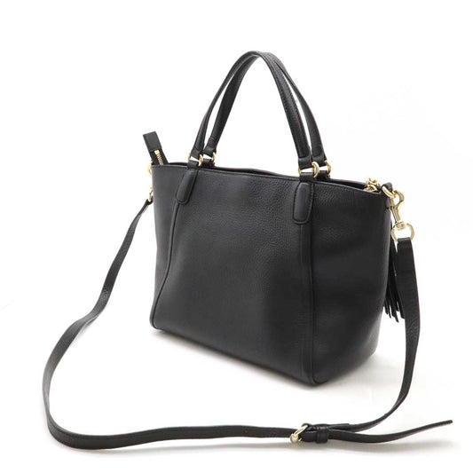 Gucci Soho Interlocking G Leather Tote Bag