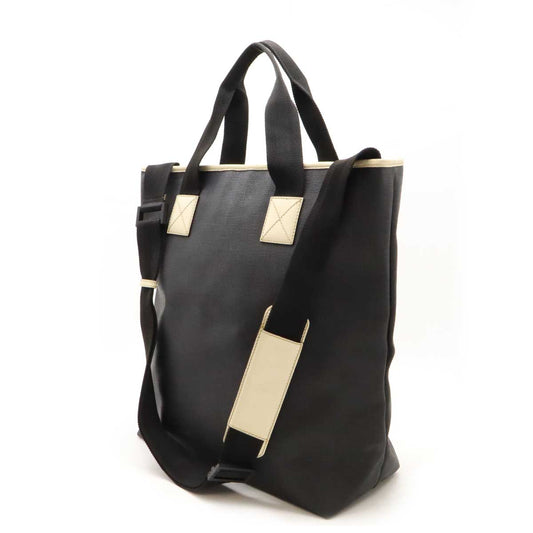 Gucci Logo Tote Bag PVC Leather