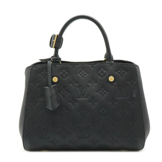 Louis Vuitton Monogram Empreinte Montaigne BB Handbag