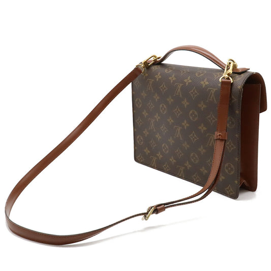 Louis Vuitton Monogram Monceau 28 Handbag M51185