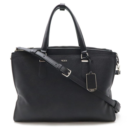 TUMI Sinclair Emma Briefcase Black PVC Leather