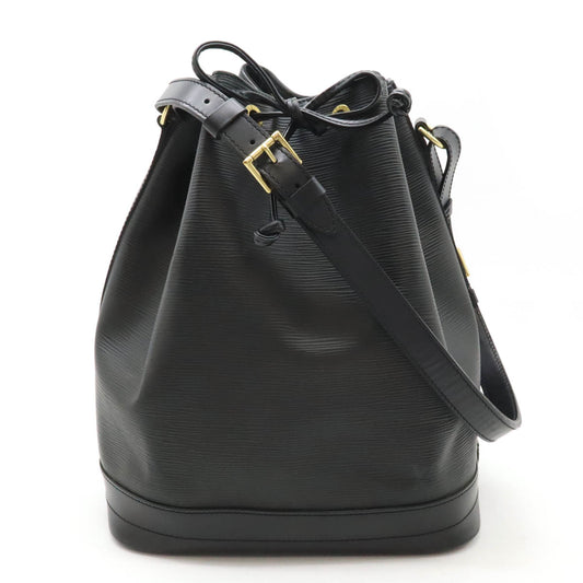 Louis Vuitton Epi Noe Shoulder Bag Black