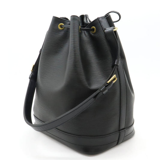 Louis Vuitton Epi Noe Shoulder Bag Black