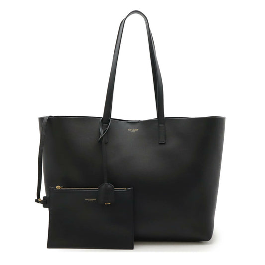 Yves Saint Laurent Leather Tote Bag Black