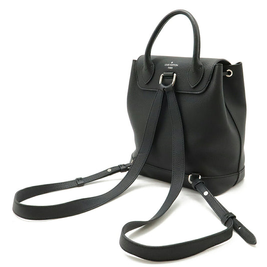 Louis Vuitton Lockme Backpack Black Leather