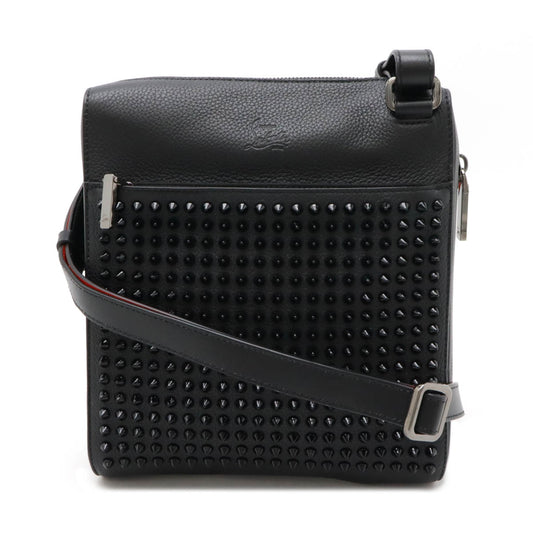 Christian Louboutin Leather Studded Medium Shoulder Bag