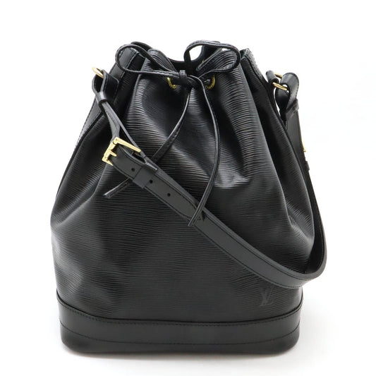 Louis Vuitton Epi Noe Shoulder Bag Black