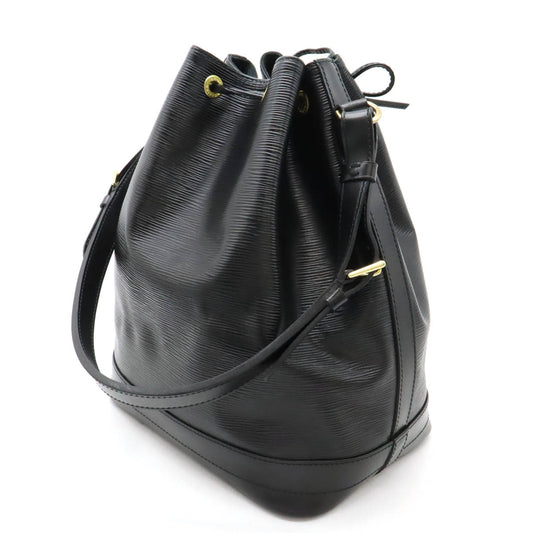 Louis Vuitton Epi Noe Shoulder Bag Black