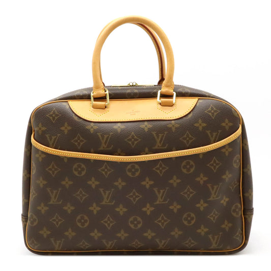 Louis Vuitton Monogram Bowling Vanity Handbag