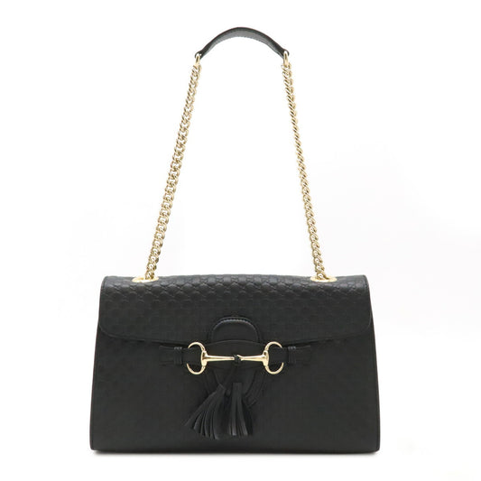 Gucci Microguccissima Emily Medium Chain Shoulder Bag