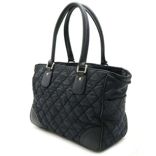 Chanel Matelasse Coco Mark Tote Bag Nylon/Leather