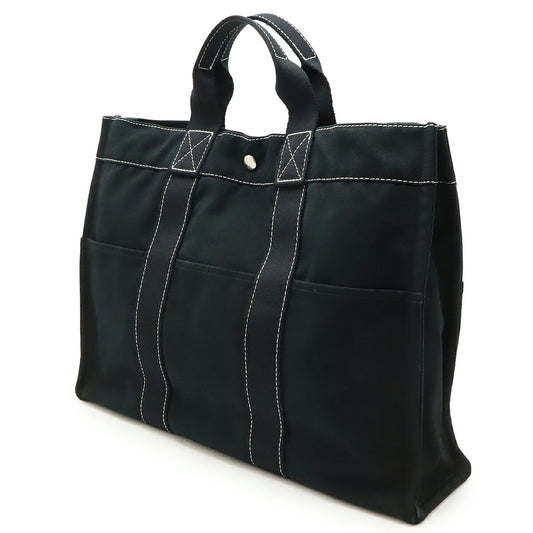 Hermes Canvas Deauville MM Tote Bag